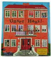 UNSER HAUS; Wimmel-Klapp-Bilderbuch mit Suchspiel